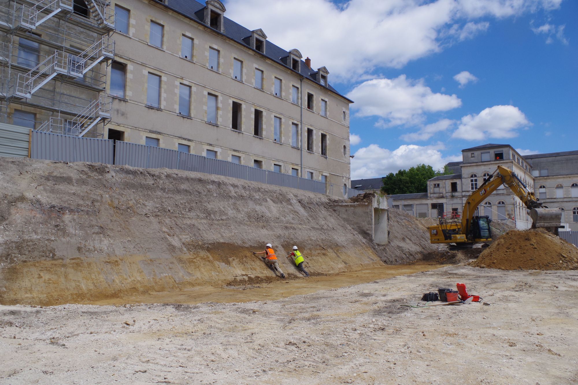 Fin du suivi des travaux de talutage