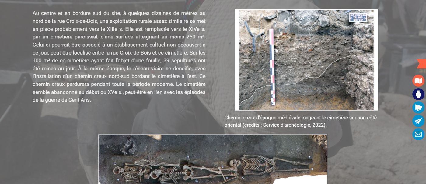 Quelques sites à la loupe