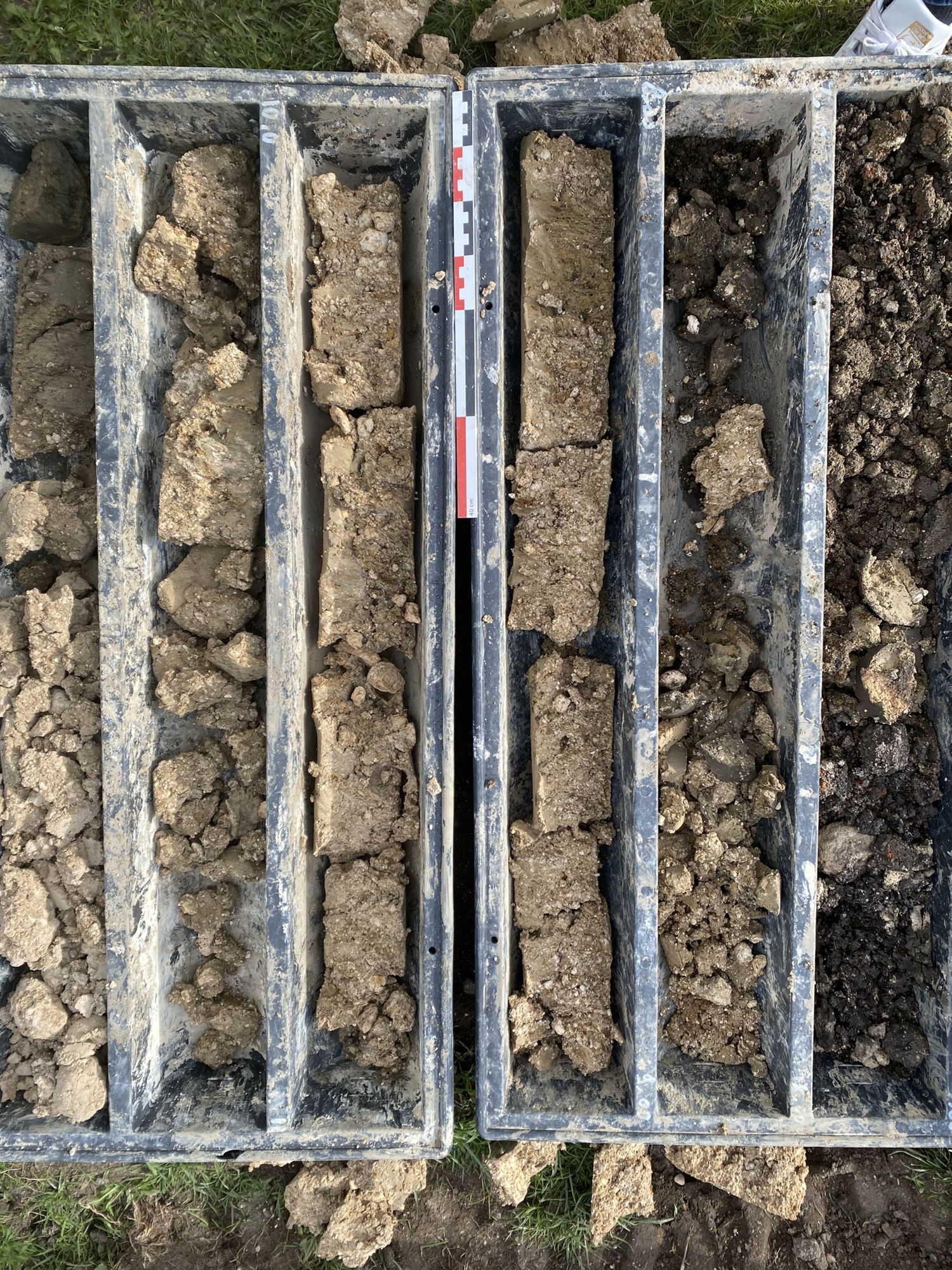 Carotte sédimentaire