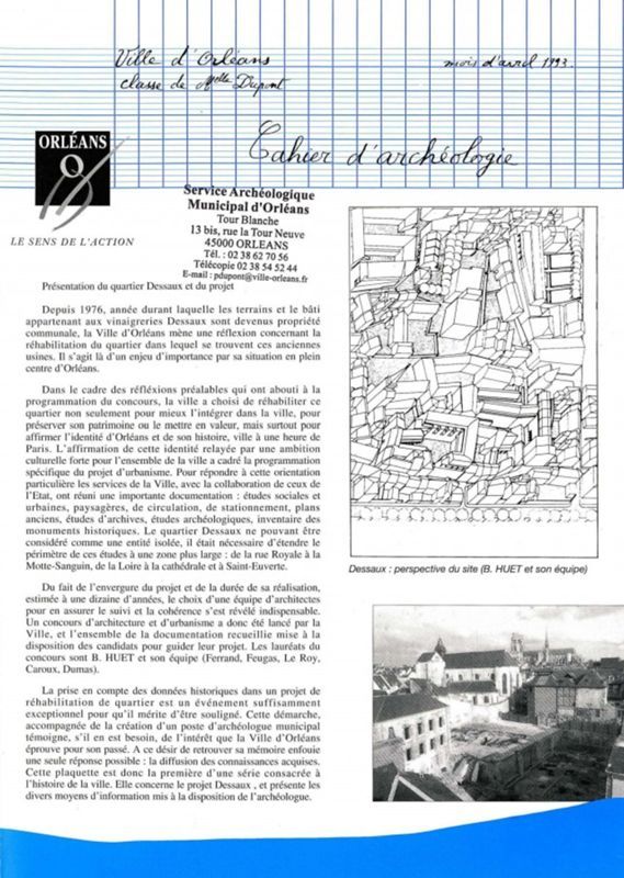 Les cahiers d'archéologie