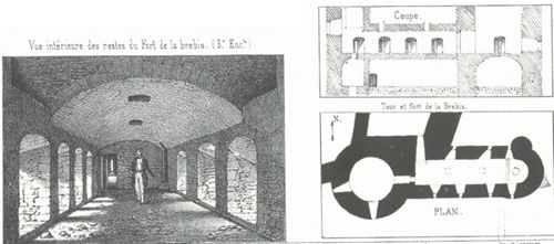 Tour de la Brebis et caponnière de l'enceinte d'Orléans (Charles Pensée)