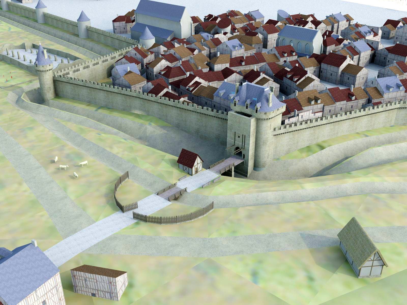 La Porte Bannier à Orléans