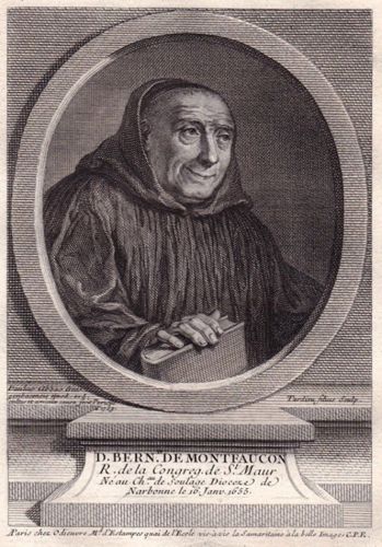 Portrait de Bernard de Montfaucon (1655-1741 ; Imagines philogorum)