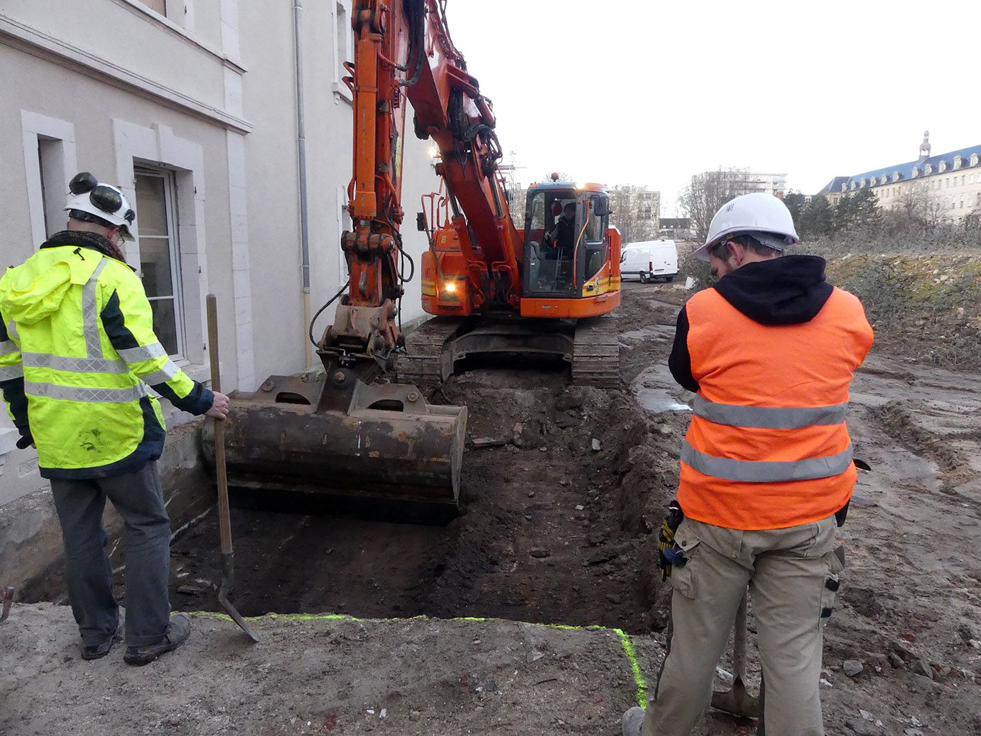 Opération archéologique de l'hôpital Porte Madeleine