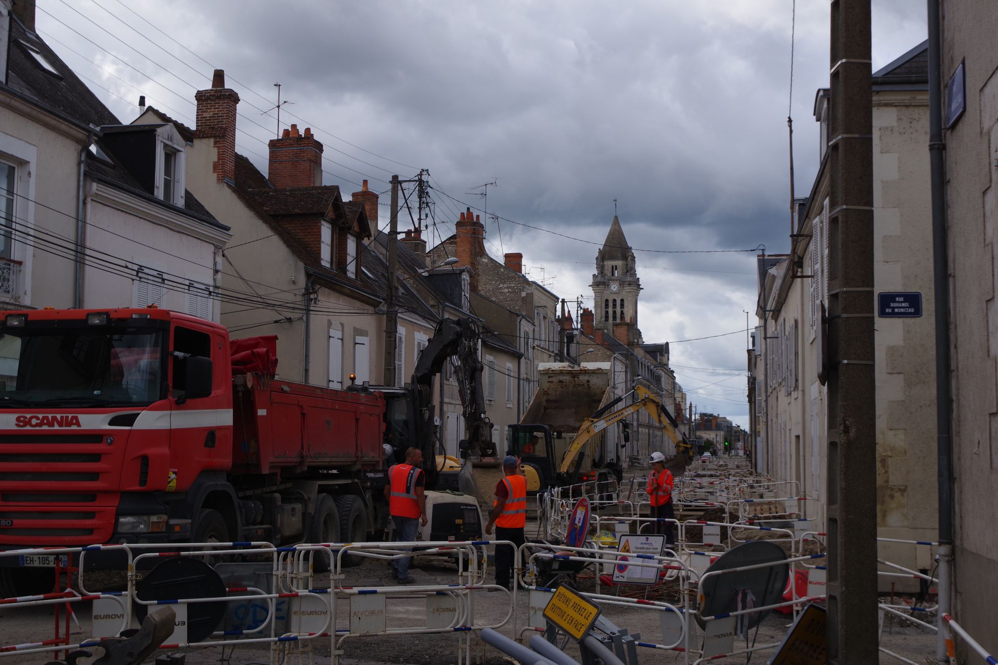 Requalification de la rue Saint-Marceau