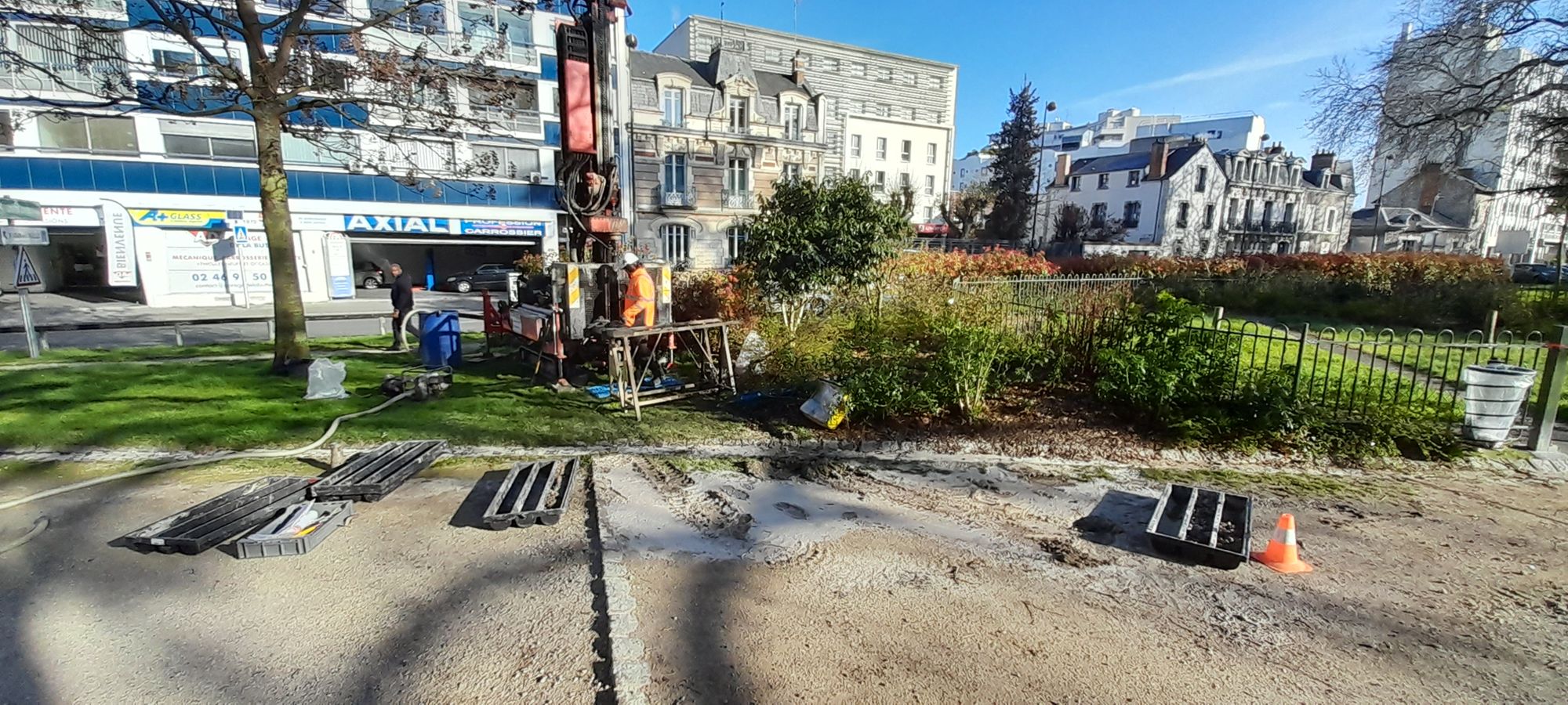 Les sondages carottés