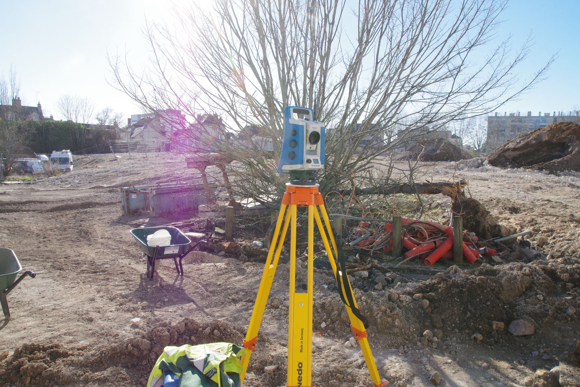 Station totale robotisée (SAVO, 2023)