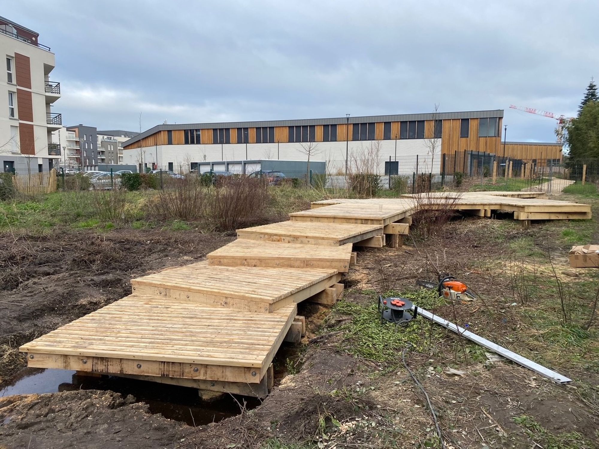 Aménagement en cours (Orléans Métropole)
